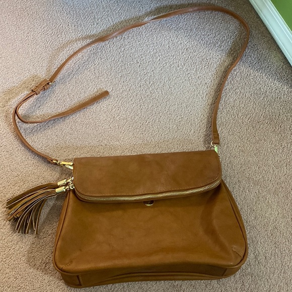 Handbags - Tan crossbody bag